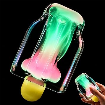 Ice Cream Squishy Fidget Toys,Glow in the Dark Summer Sensory Squishies | Squeeze Sensory Toy for Kids Adults,Slow Rising Stress Anxiety Relief,Party Rewards Birthday Gift Goodie Bag Stuffers