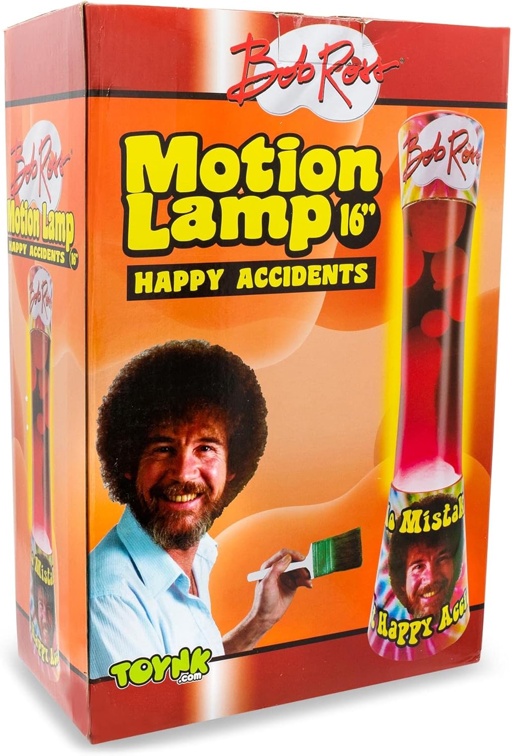 Bob Ross Tie-Dye Motion Mood Light | 16 Inches Tall