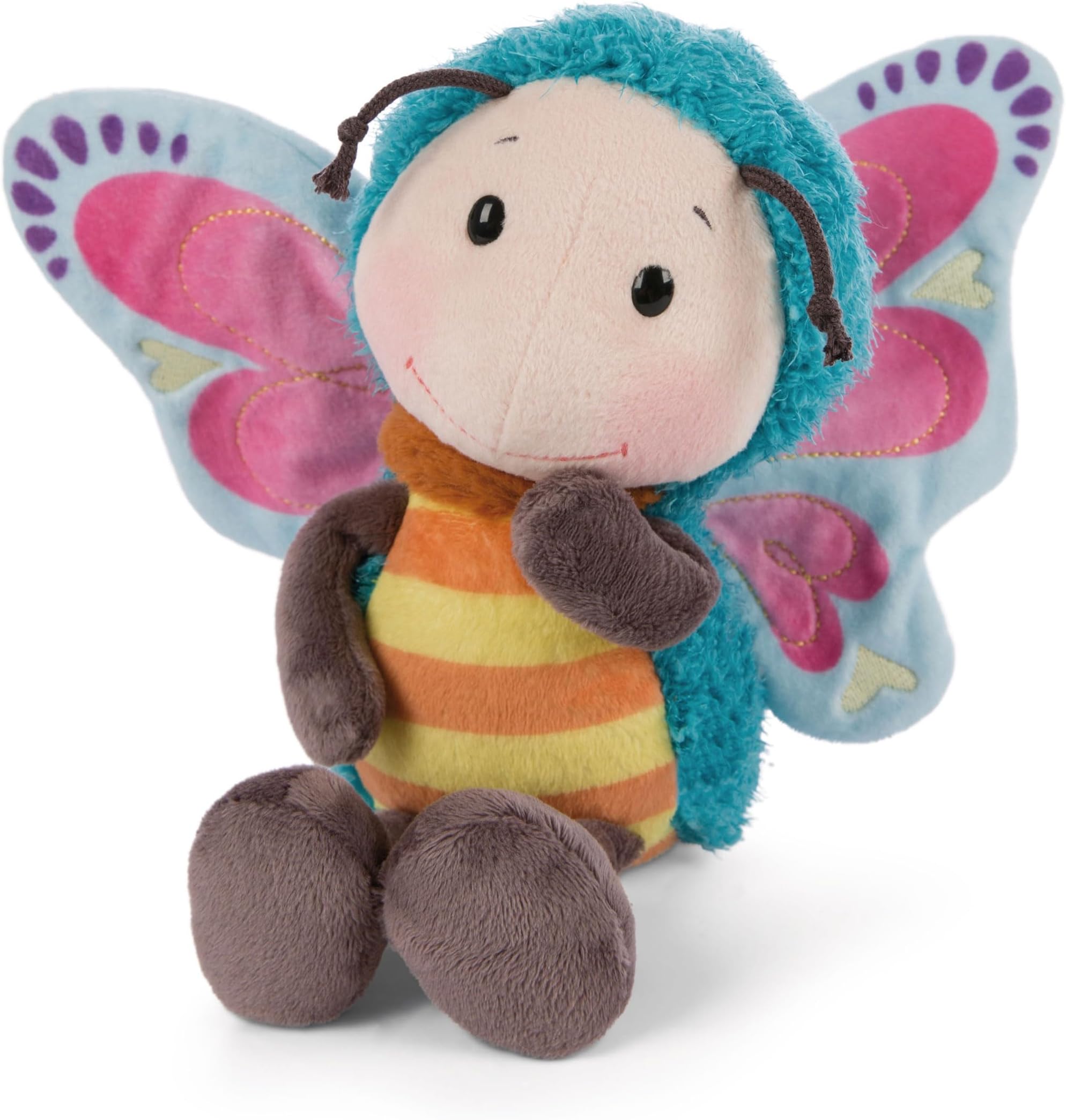 Soft Toy Butterfly 18 cm – Cuddly Toys for Girls, Boys & Babies – Fluffy Stuffed Animal for Playing, Cuddling & Collecting – Cosy Plush Animals