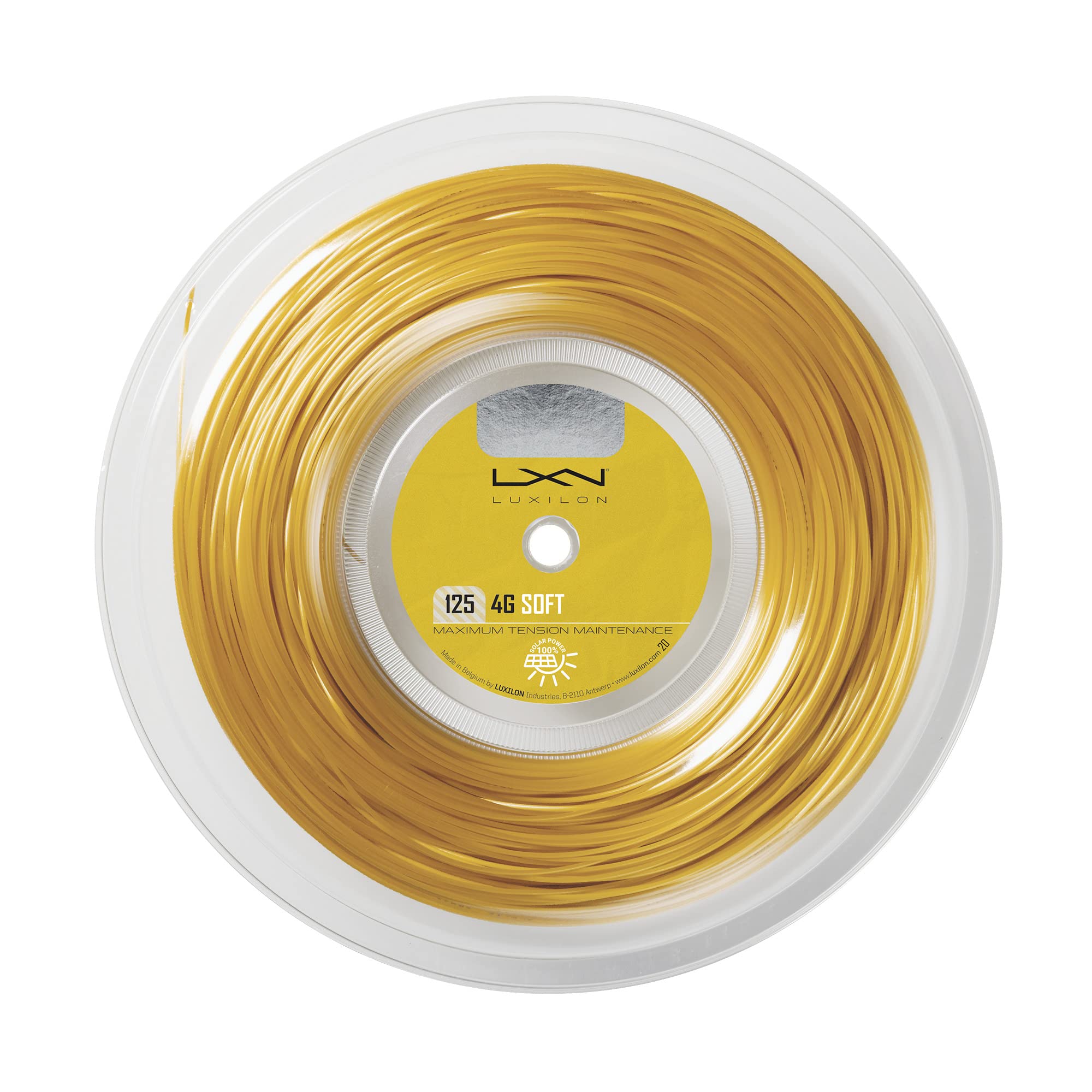 LUXILON(ルキシロン) テニス ストリング ガット 単張り/200mリール 4G [125/130/ラフ125/ソフト125] モノ・フィラメント