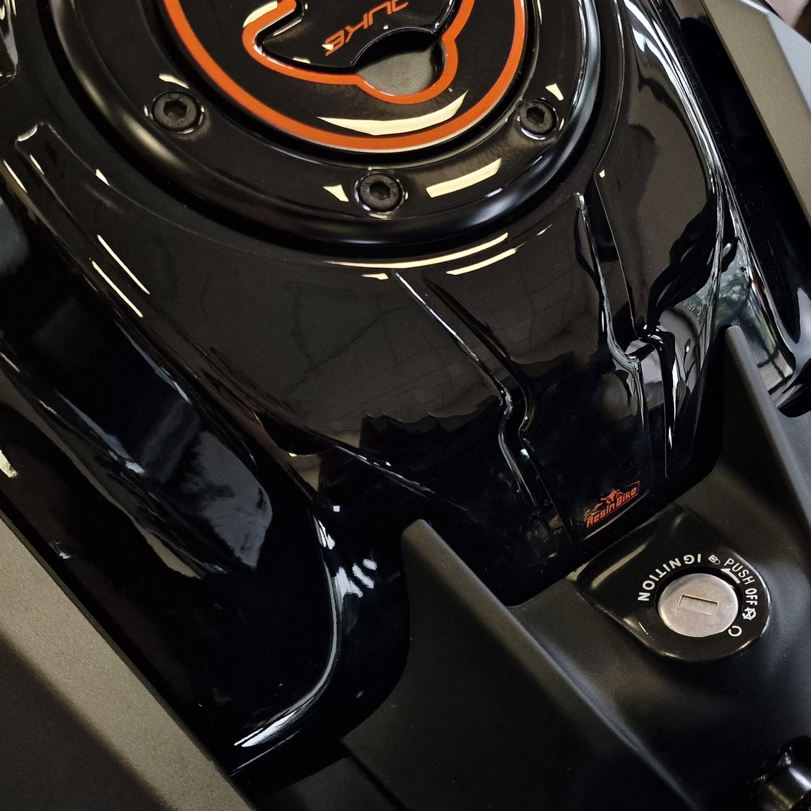 Resin Bike Motorcycle Stickers Compatible with KTM Duke 125 200 390 2021-2023. Key Zone Protection from Bumps and Scratches. 3D Resin Stickers - Gadget Moto