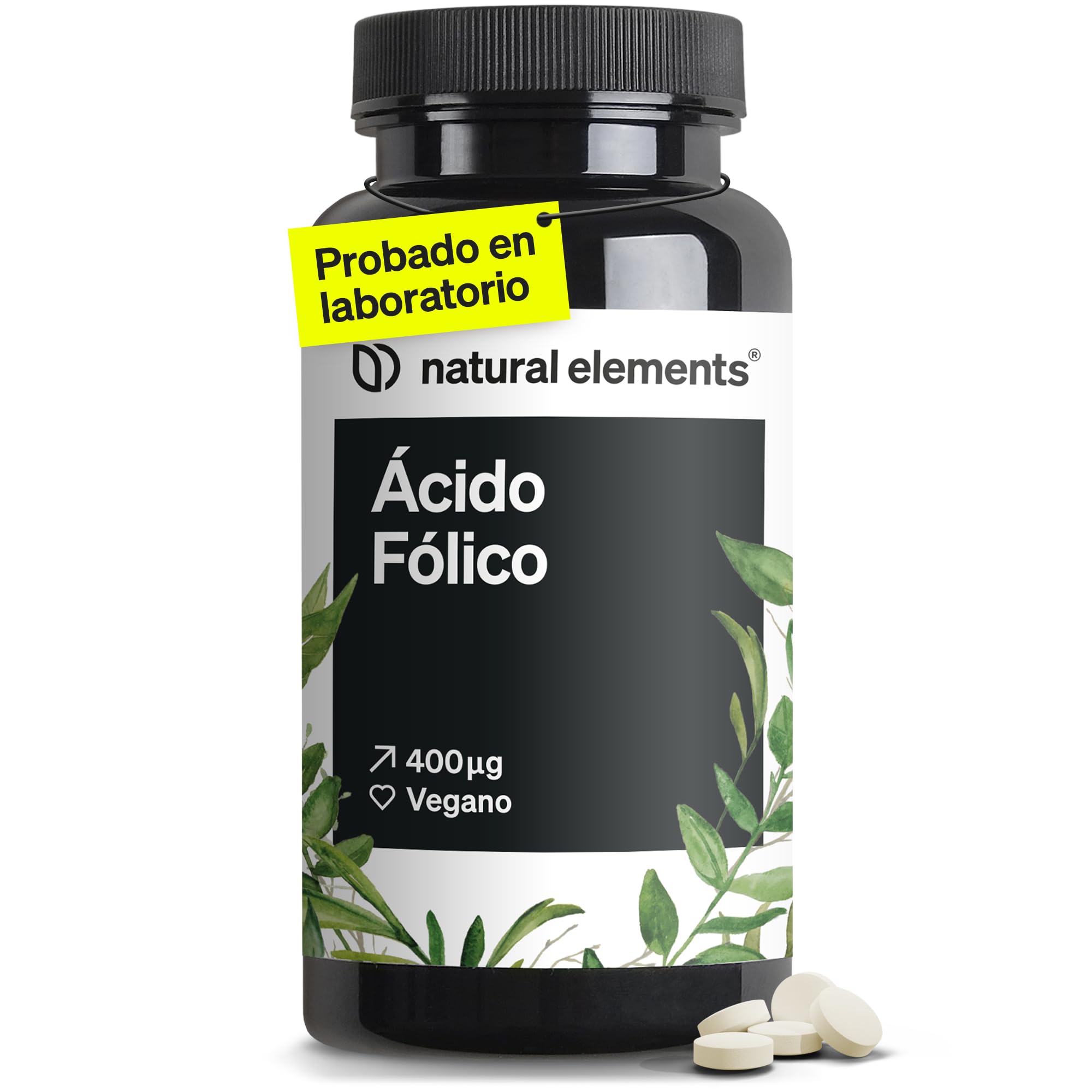 Acido Folico 400mcg - 400 Comprimidos (13 Meses)