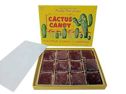 Miniatura 2 de Cactus Candy Company Caja de 12 LB Arizona Tuna Cactus Candy - Paquete de 6