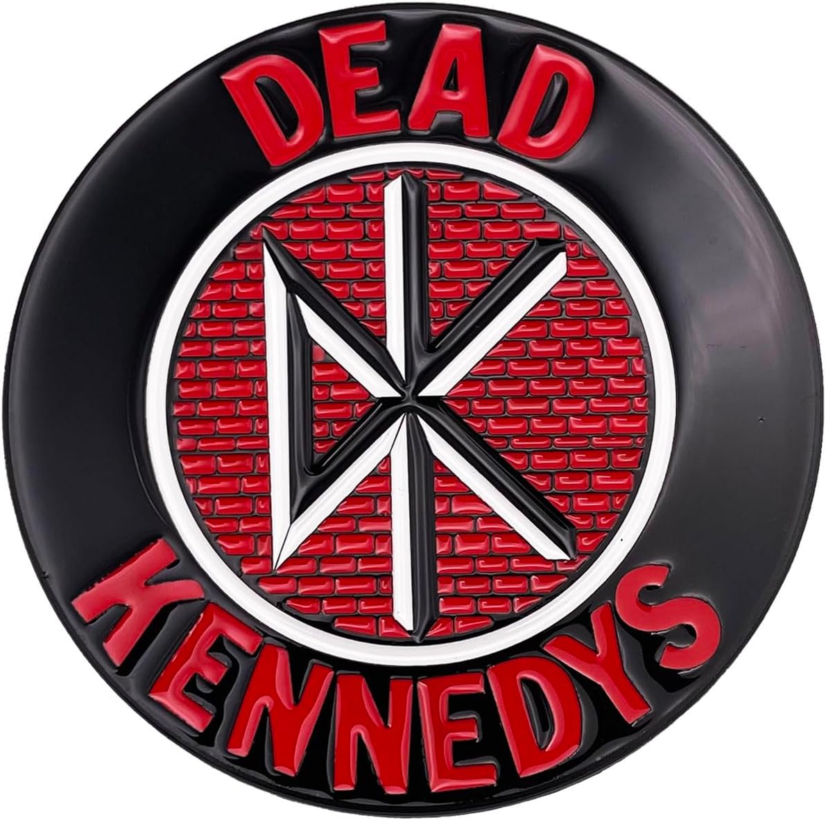 Dead Kennedys Brick Logo Enamel Magnet