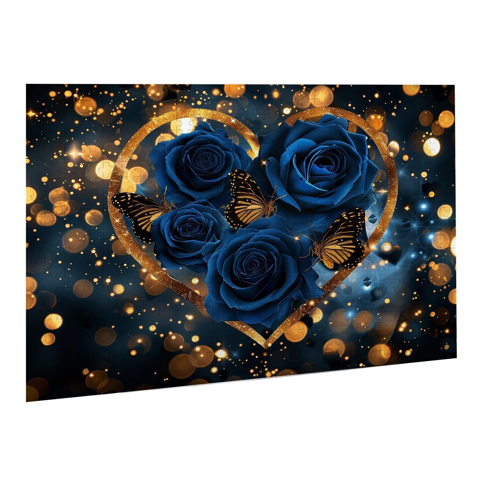 Jigsaw Puzzle, 6000 Pezzi Puzzle Classici, Blu Puzzle Rilassamento Intelligence, Mpossibile Difficile Puzzles impegnativo per adulti Puzzles per Gioco Familiare, Regalo per Amore Amico Rosa K0F-241