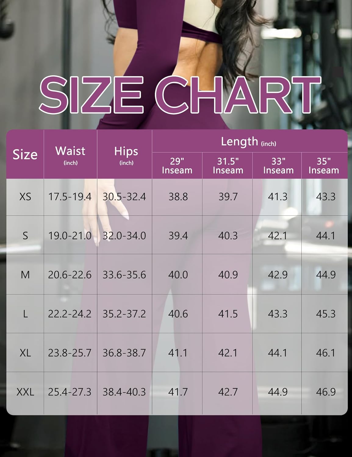 Women Straight Leggings Bottoms High Waist Gym Workout Leggings Stretch Casual Wide Leg Yoga Pants - Image 6