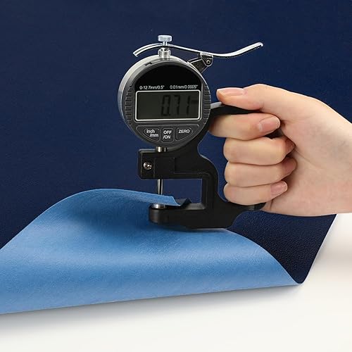 Vista 202 de Wooqu Paño de libro de piel sintética, base recubierta de poliuretano y no tejida, aspecto de cuero, suave, 17 x 29 pulgadas, para encuadernación