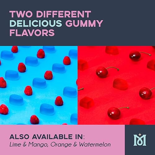 Miniatura 4 de Magical Butter Kit de Mezcla y Molde para Gomitas  Mezcla Normal de Frambuesa Azul y Cereza con Moldes de Silicona de 10 mL y Espátulas  Set Fácil