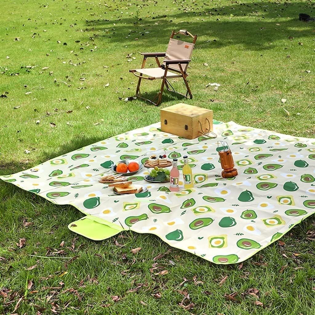 TOBILE Tappetino da Picnic Camping Home Park Coperta Tappetino da Esterno Tappetino da Picnic Portatile Pieghevole Tappetino da Spiaggia (Size : 150 * 200cm)