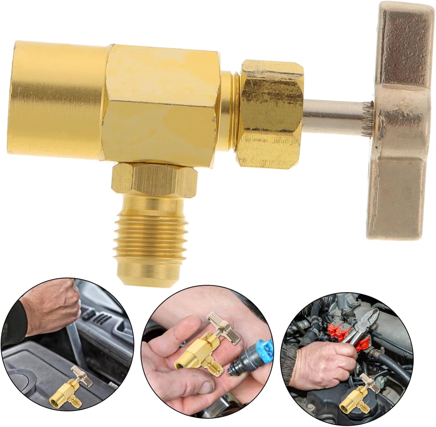 Charge Hose Kit Self-Sealing Can Tap Hose Fitting Easy to Use