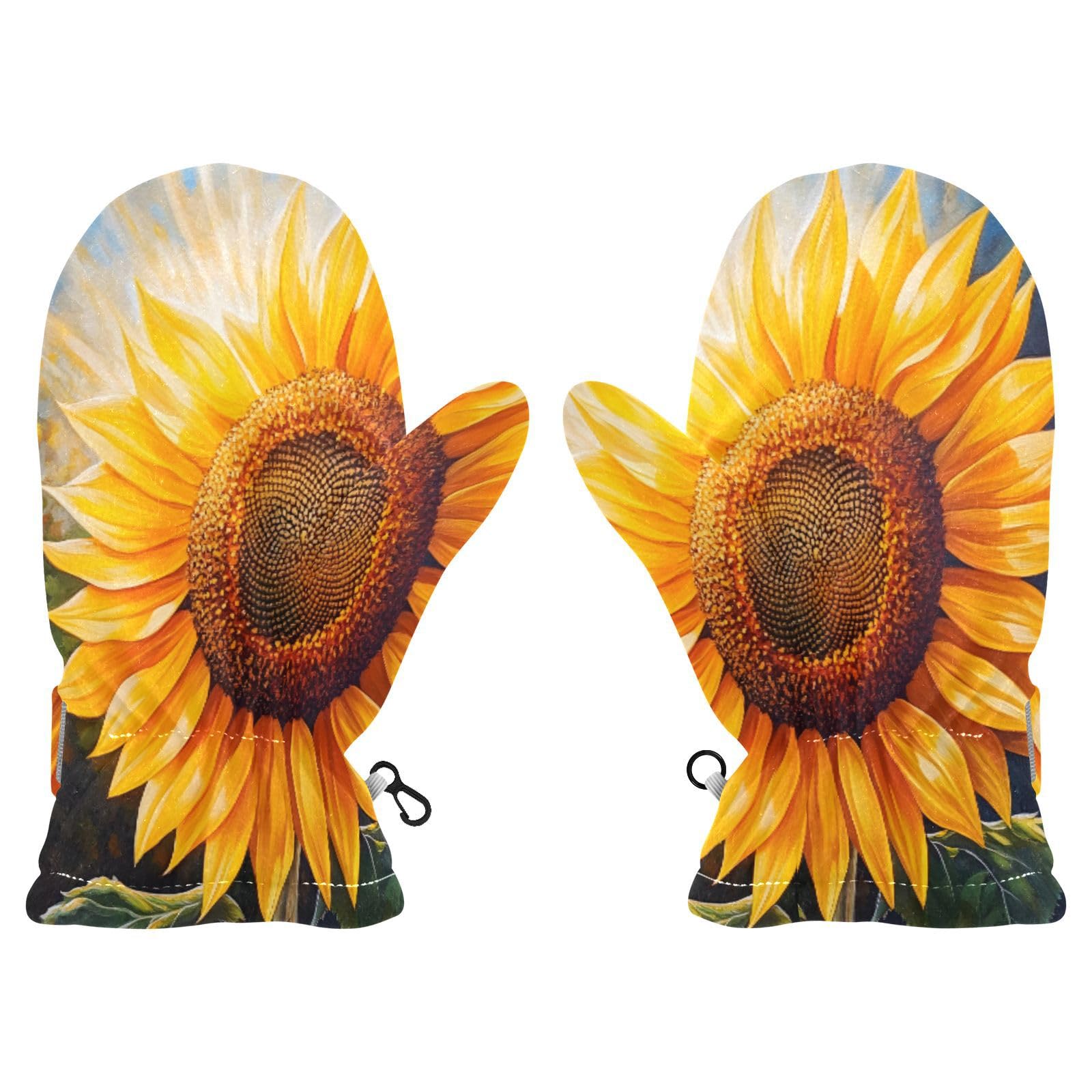 Kid's Winter Gloves Children Warm Gloves Sunfluwer for Boys Girl Age 2-4 Years