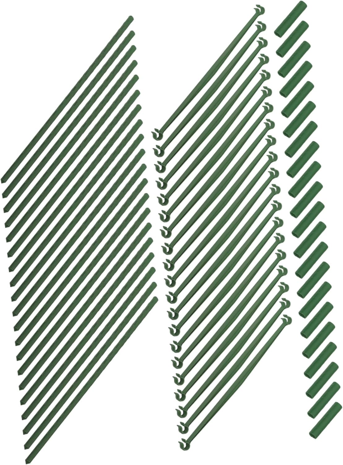 Toyvian 3Sets Garden Plant Trellis Support Rack Durable Climbing Frame for Indoor and Outdoor Plants for Tomatoes Roses and Horticultural Growth Easy Installation