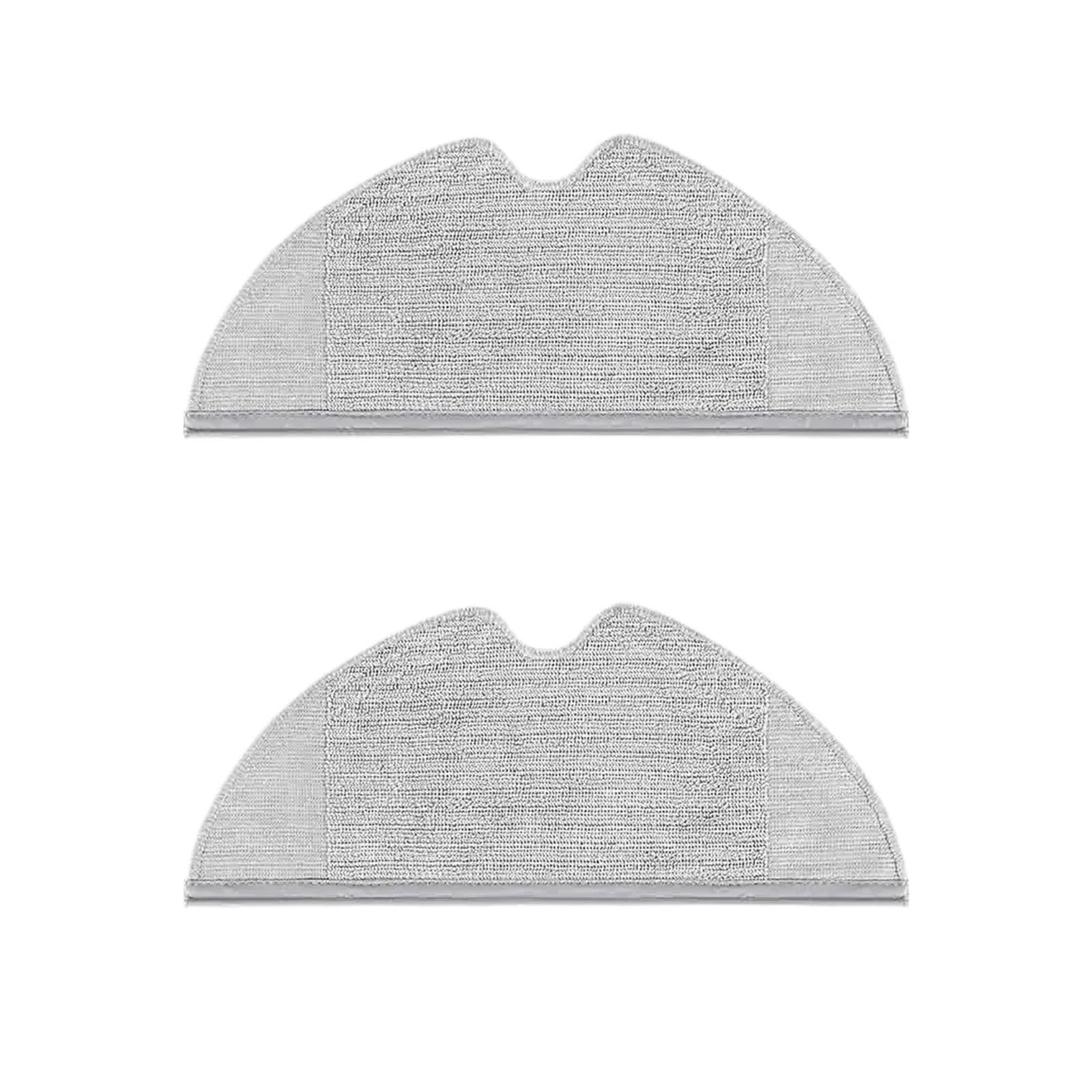 SLAQEYDJS Washable Mop Cloth Replacement Parts, Compatible For Xiaomi Mijia 1C 2C 1T STYTJ01ZHM STYTJ02ZHM, Dreame F9 D9 Robot Vacuum(2PCS)