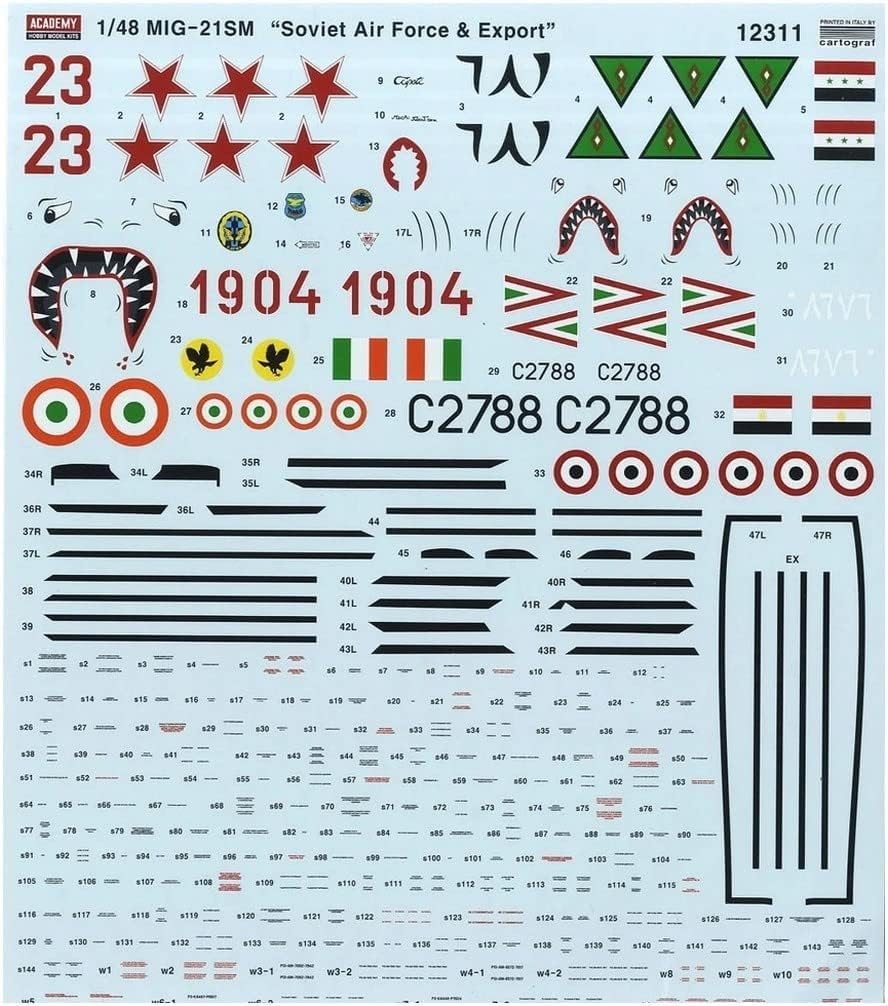 Academy ACA12311 Model Kit, Various