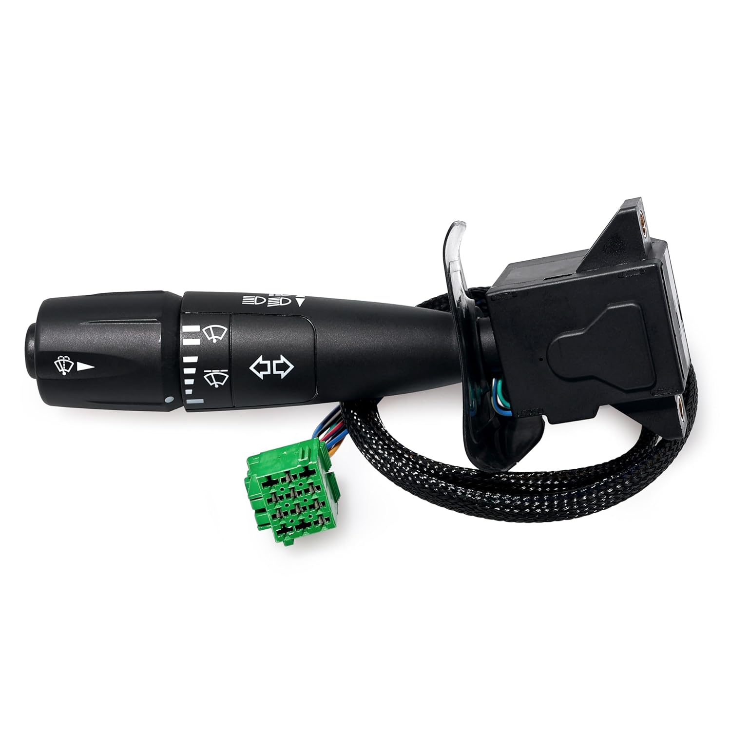 Turn Signal Switch with 8 Wire, Fit for Kenworth & Peterbilt, Replacement Part# P27-1067, P271067, P27-6221, P276221, TRW 480791, 20548AA, A0613-002-00 Black