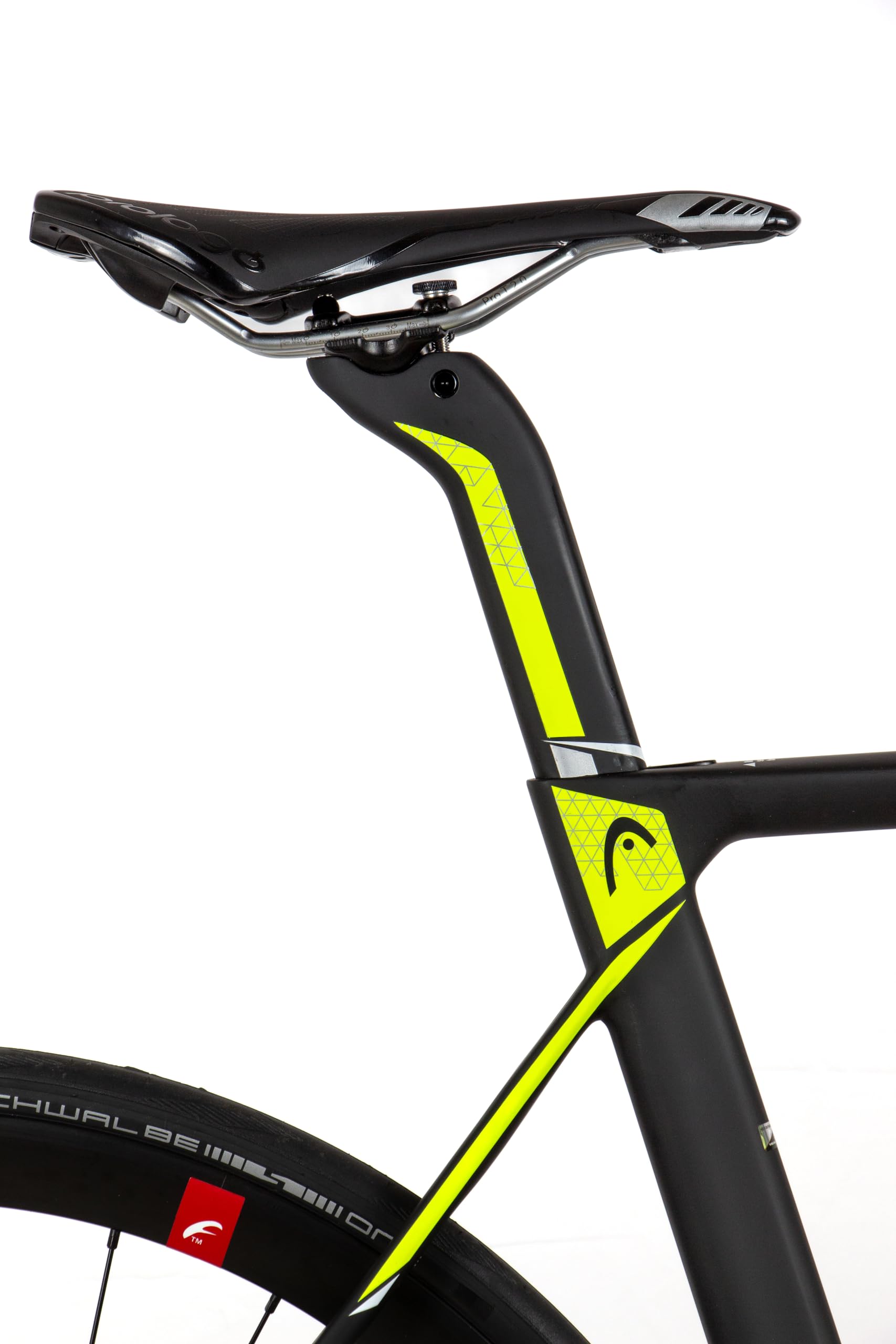 Head Unisex - Adult I-Speed Team Road Bike, Matt Black/Yellow