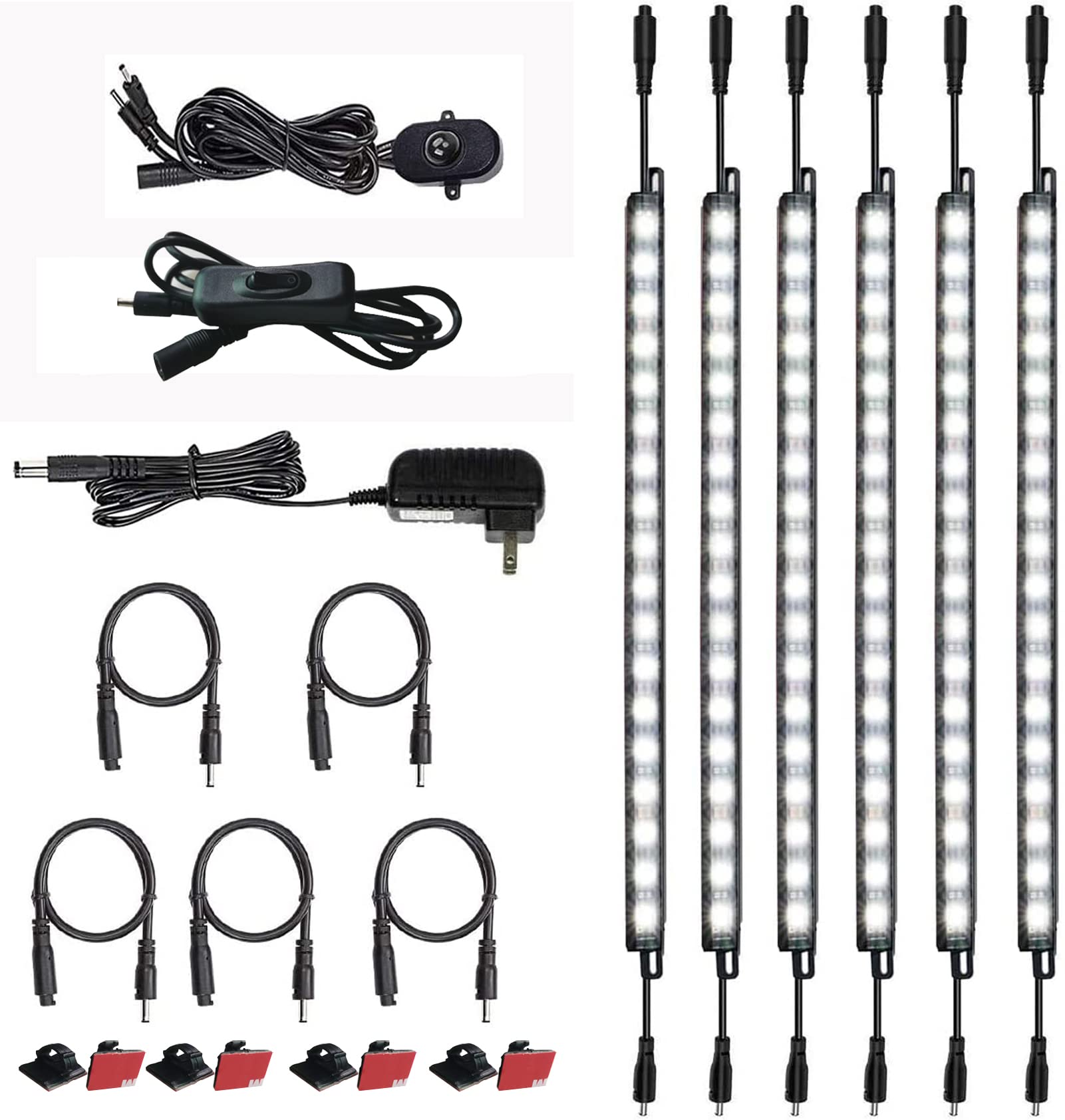 Buy Cefrank LED Safe Lights Motion Activated, (6) 12" Linkable Light