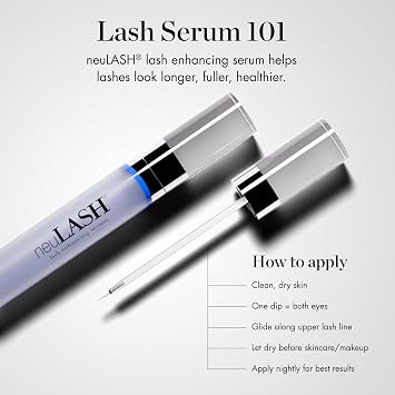 neuLASH 1mL Eyelash Enhancing Serum, 4-6 Weeks of Coverage