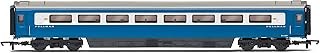 Hornby R40168 Midland Pullman, Mk3 First Open, M41059-Era 11 Coach, Blue