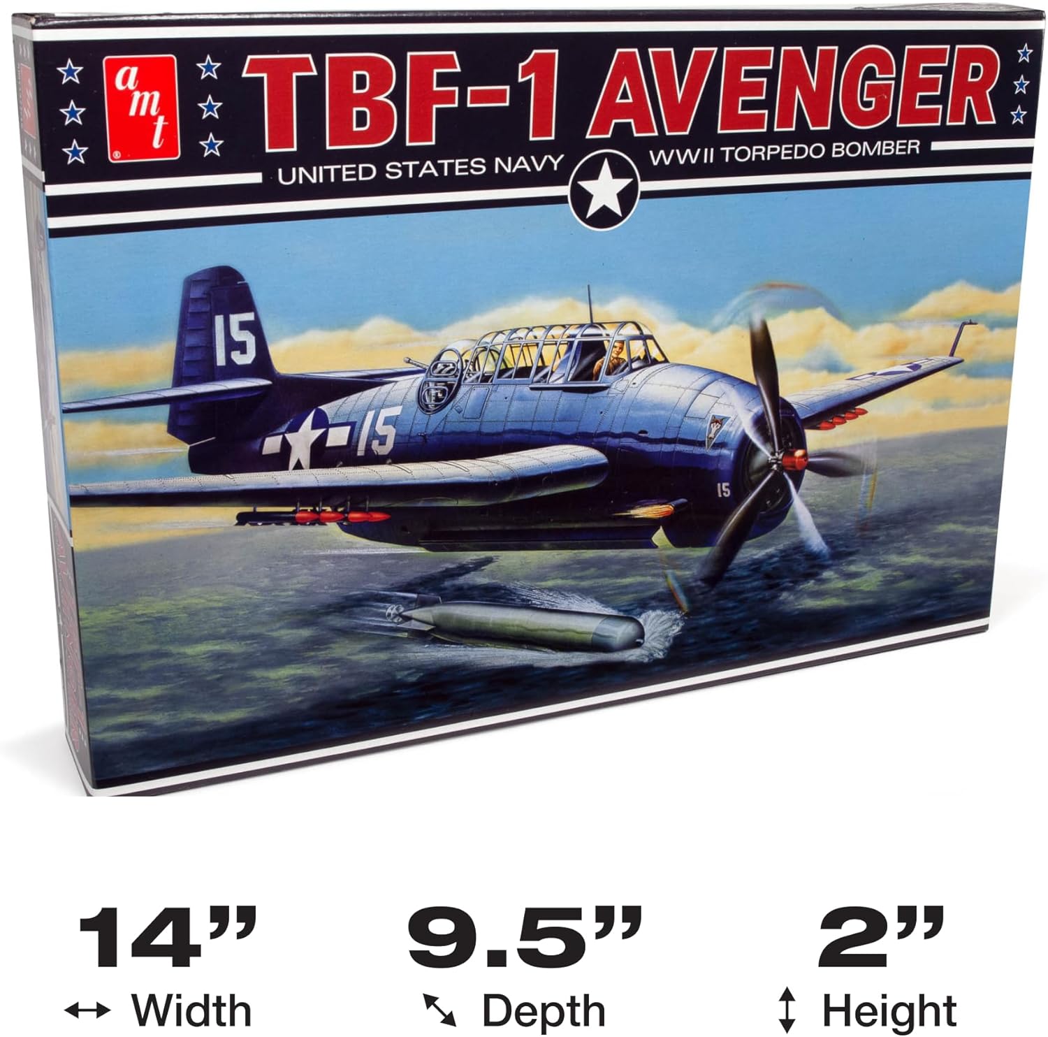 AMT TBF Avenger 1:48 Scale Model Kit