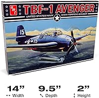 Vista 5 de AMT TBF Avenger 1:48 Kit de modelo a escala 1:48