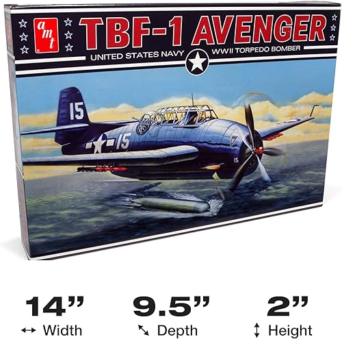 Miniatura 5 de AMT TBF Avenger 148 Kit de modelo a escala 148