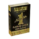 Waddingtons Number 1 Black and Gold Playing Cards Game, Red