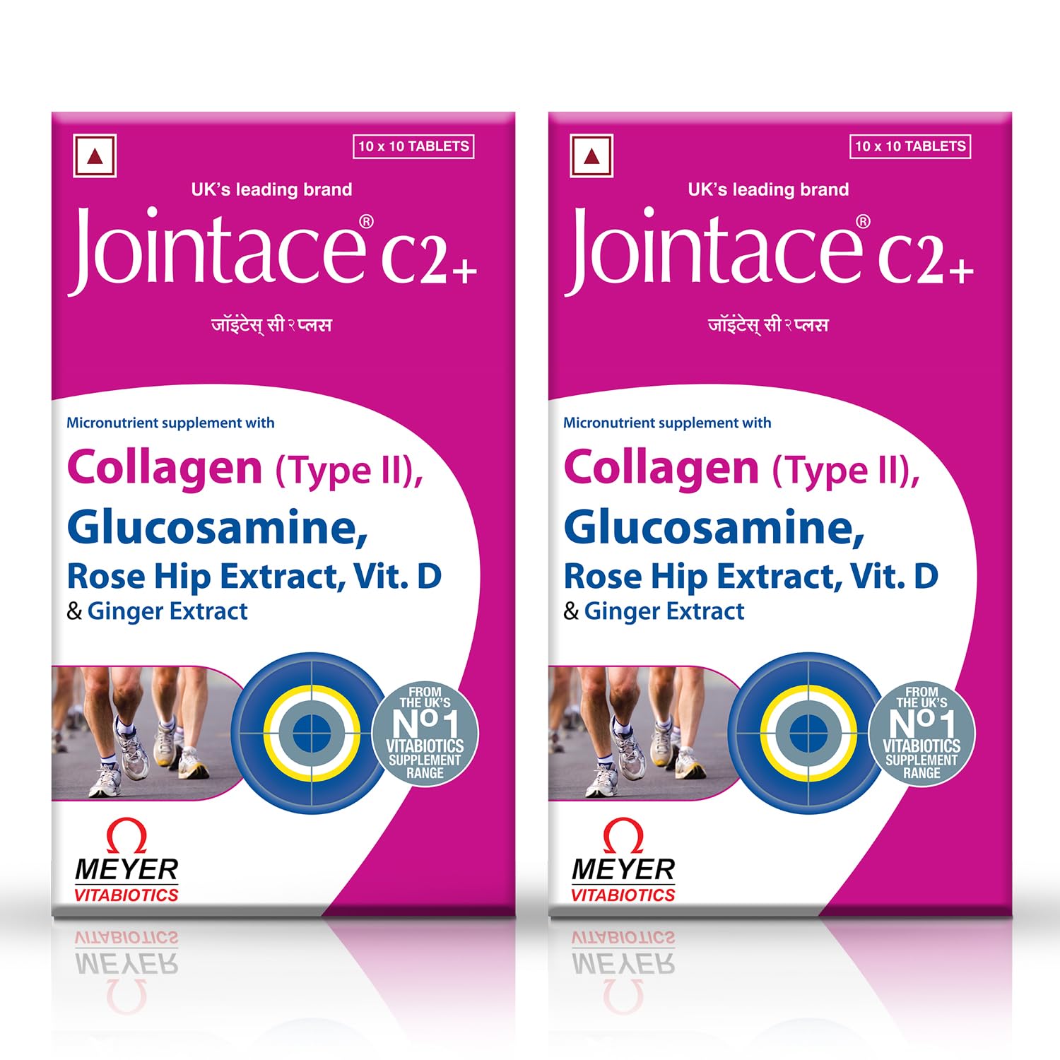 Jointace C2 Plus Tablets With Collagen 2, Glucosamine, Vitamin D, Rosehip Extract To Provide Joint Support & Strength, Reduce Joint Pain,| Nonvegetarian 10 Tablets (Pack Of 2) (2 STRIP) (B0CM9KQHVQ) Amazon Price History, Amazon Price Tracker