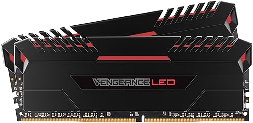 Vista 18 de Corsair LED para RAM Rojo