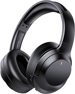 Upgraded Pro‑level Hybrid Active Noise Cancelling Headphones, HD Sound & Big Bass, 2X Softer Comfort, Long ANC Playtime, Wireless Over-Ear Bluetooth Headphones Perfect for Home Office|Travel|Pair