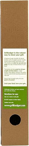 Miniatura 9 de Grillbadger. El cepillo de limpieza de parrilla más seguro, todo natural, sin cerdas de metal.