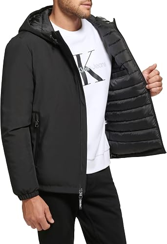 Calvin Klein Men's Hooded Windbreaker