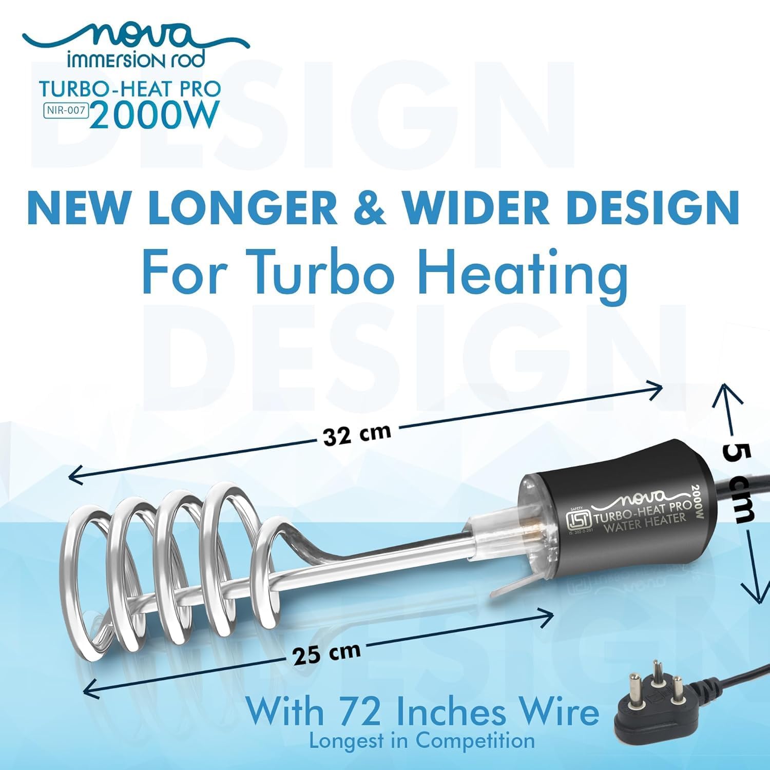 Rapid Water Heating Rod - Turbo Heat Pro -6 Rapid Water Heating Rod - Turbo Heat Pro -6