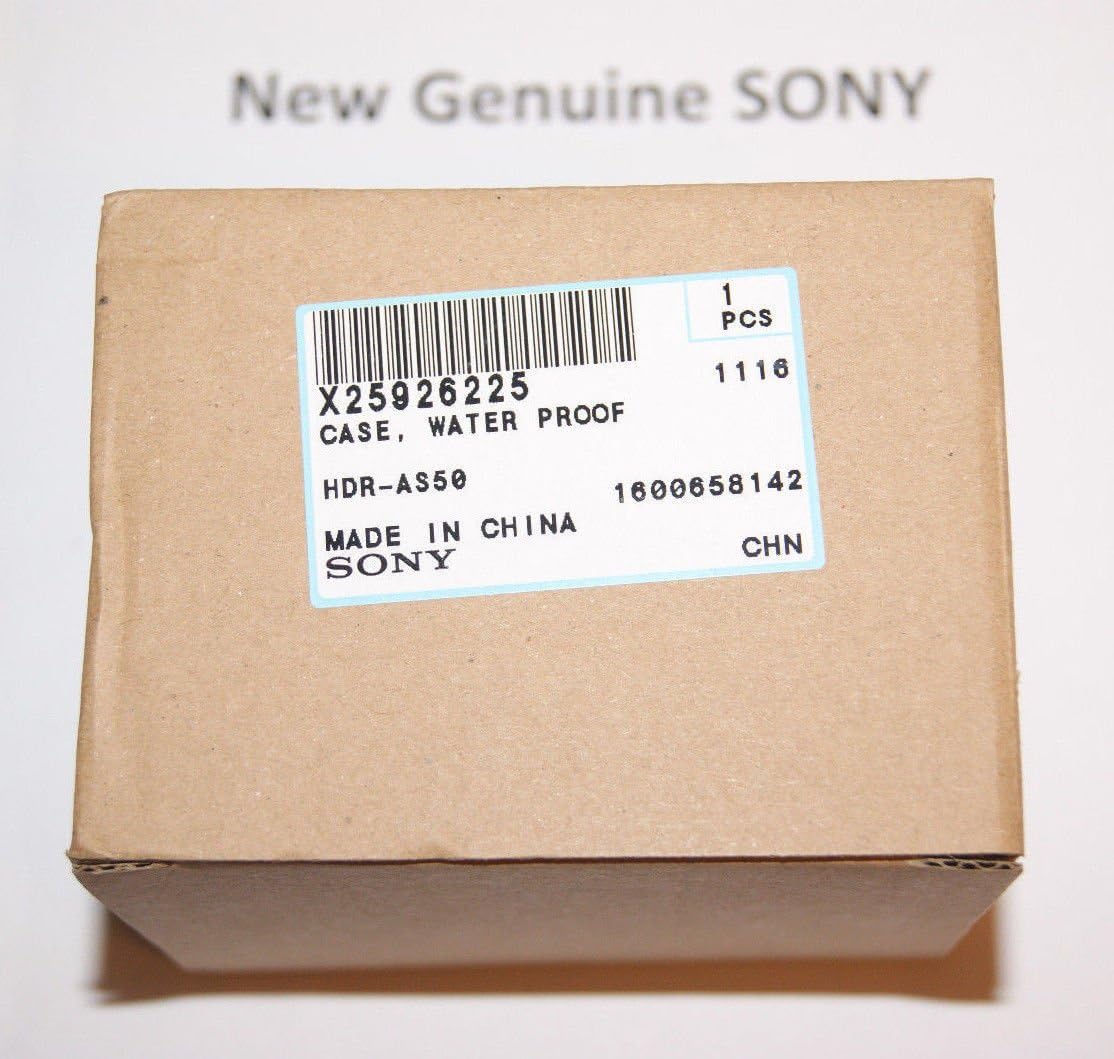 New Genuine Waterproof Underwater Case MPK-UWH1 for Sony FDR-X3000R HDR-AS300R HDR-AS50R FDR-X3000 HDR-AS300 HDR-AS50 Part Number X-2592-622-6