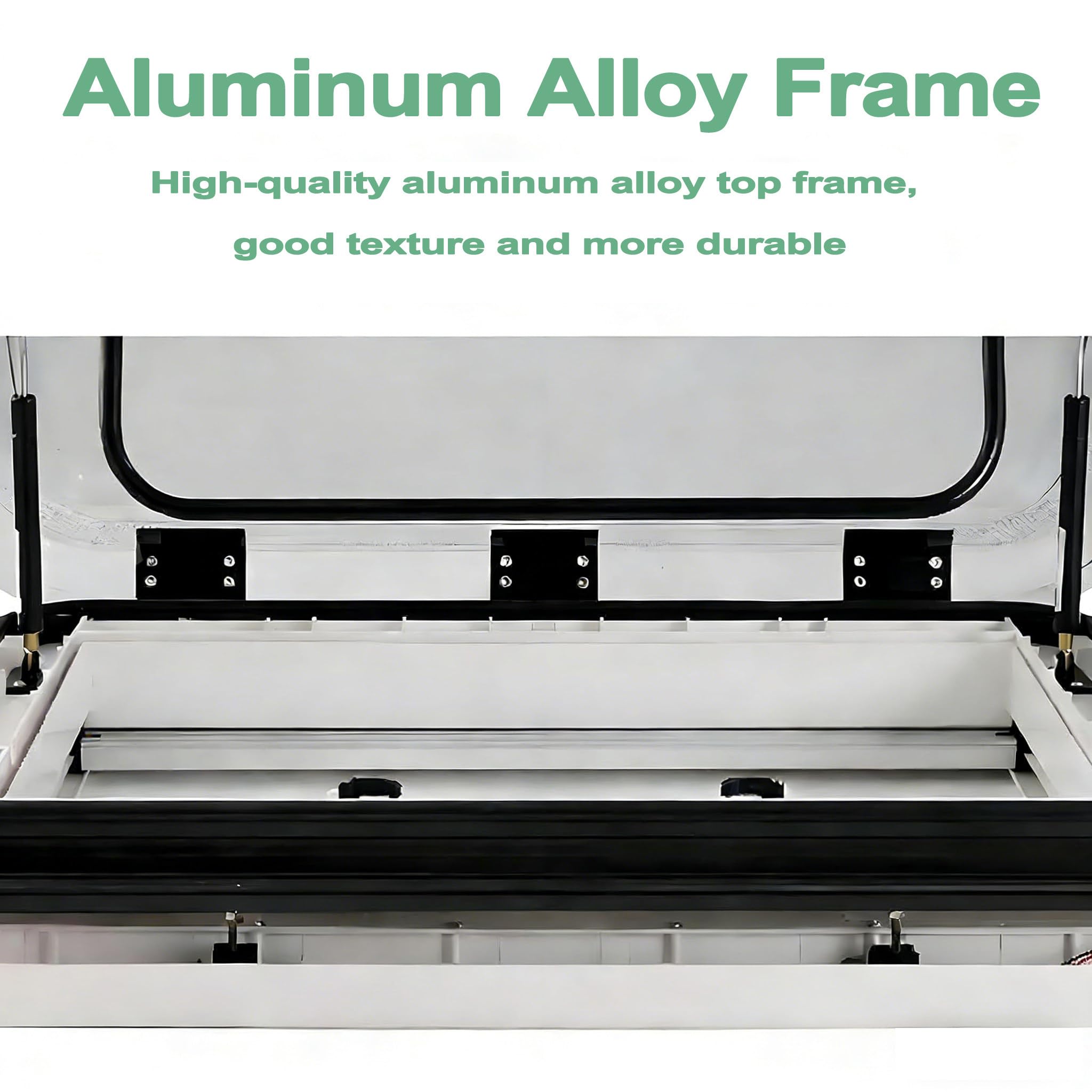 Dachlüfter für Wohnmobile, Wohnmobilfenster und Dachfenster, universelle Dachluke für Wohnmobile, großes Dachfenster-Belüftungsset für Wohnwagen mit LED-Beleuchtung 80x50cm