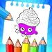 Cupcake - Coloring book for kids