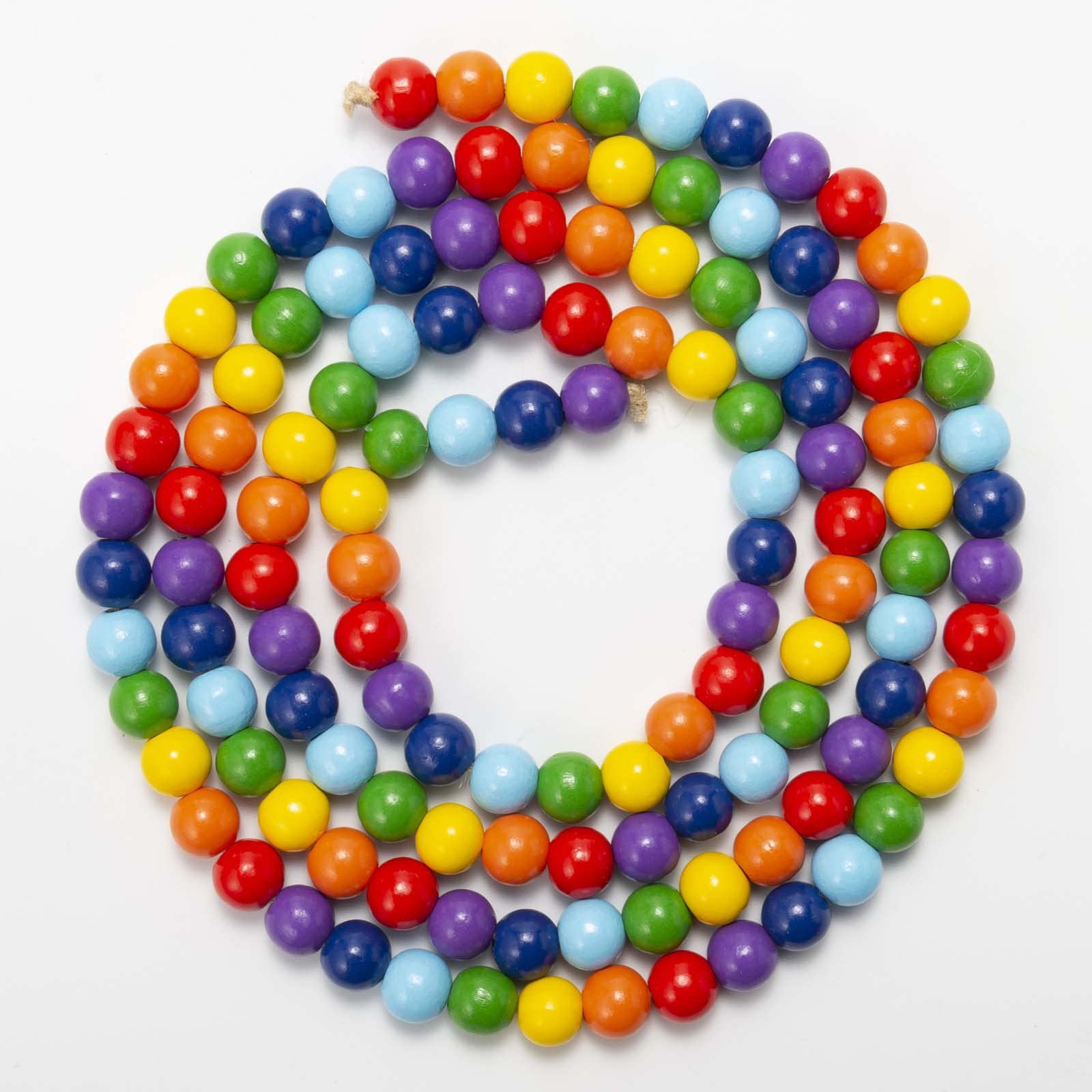 Cuencas De Bisuteria 200 Cuentas De Madera De Colores De 16 | Cuotas