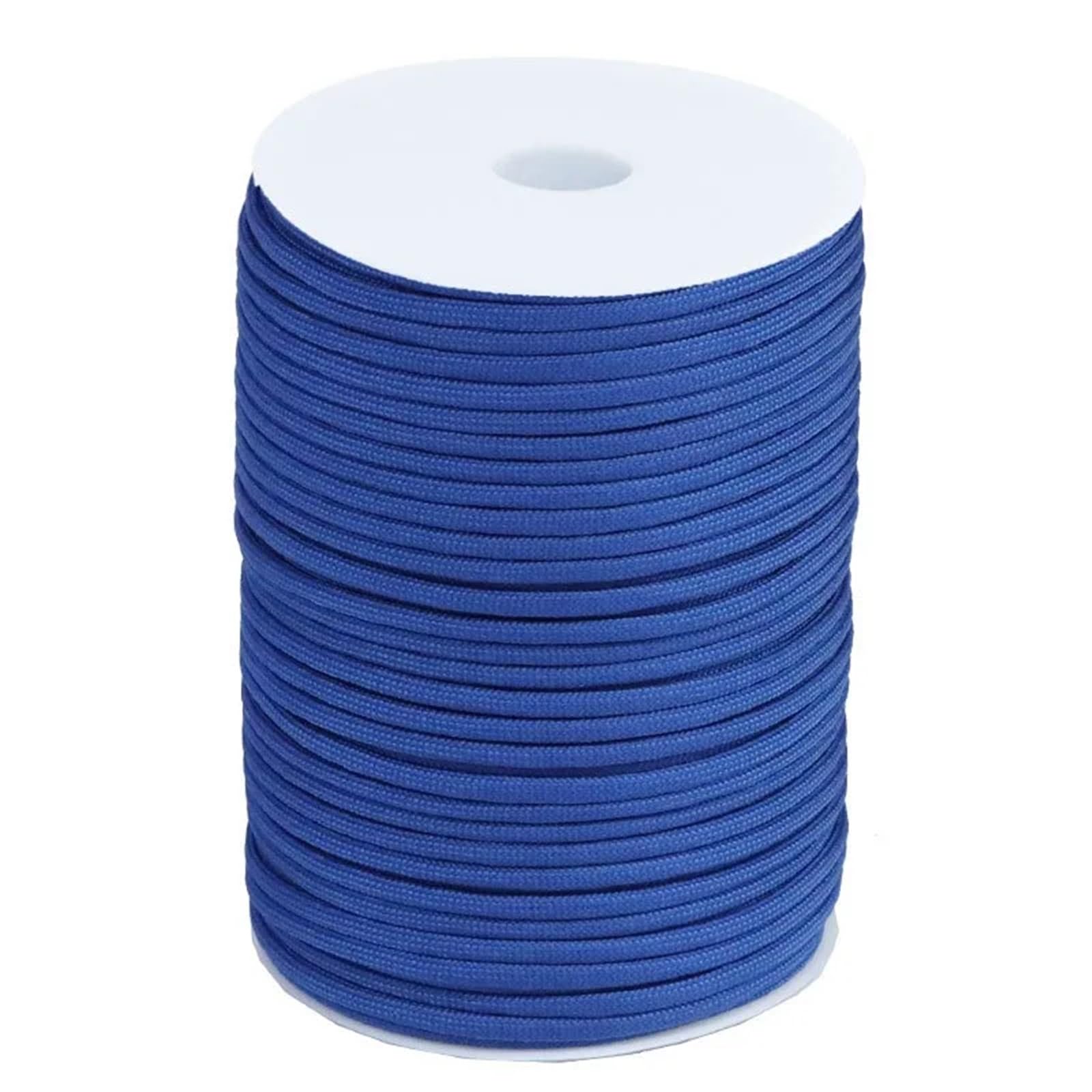 Paracord 100m Shaft Mounted 550 Gauge7-core Umbrella Rope 4mm Parachute Bracelet Braided Wire Tent Pull Wind(Blue)