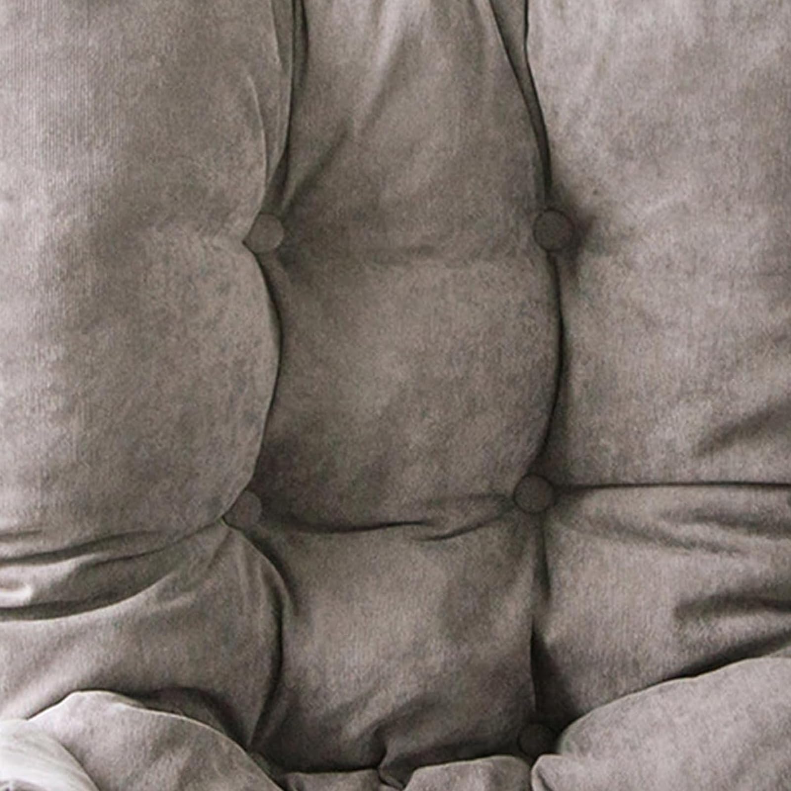 Cojín de Repuesto para Silla de Huevo, cojín de Asiento de Cesta Colgante,Cojín para Silla de Columpio, cojín Suave para Colgar en el Respaldo de la Silla de Huevo, Estilo extraíble