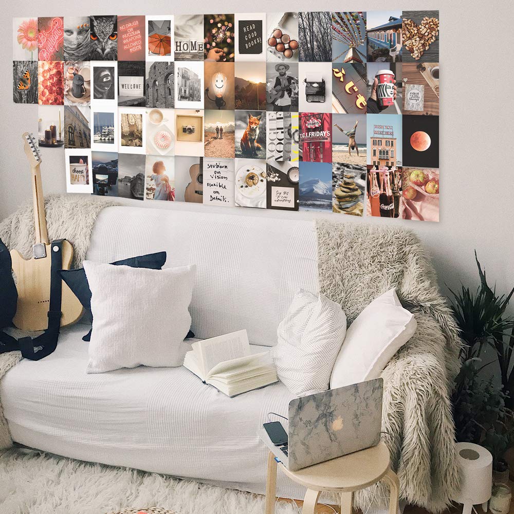 Buy Collage Kit 100 Photos for Wall Aesthetic Wall Collage Kit