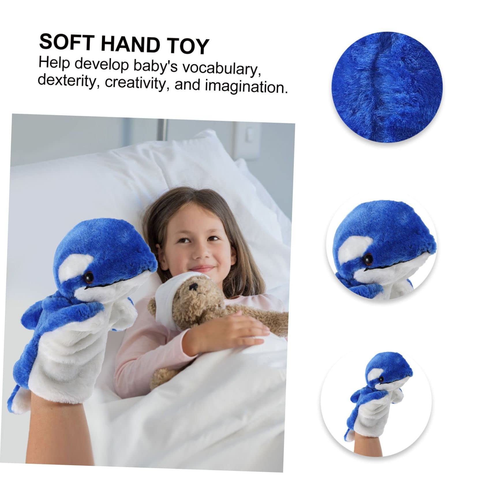 ifundom 6pezzi Marionette Dito Animali Morbide Per Giocattoli Educativi Per e Gioco Interattivo Puppets Per Sviluppo Visivo e Divertimento