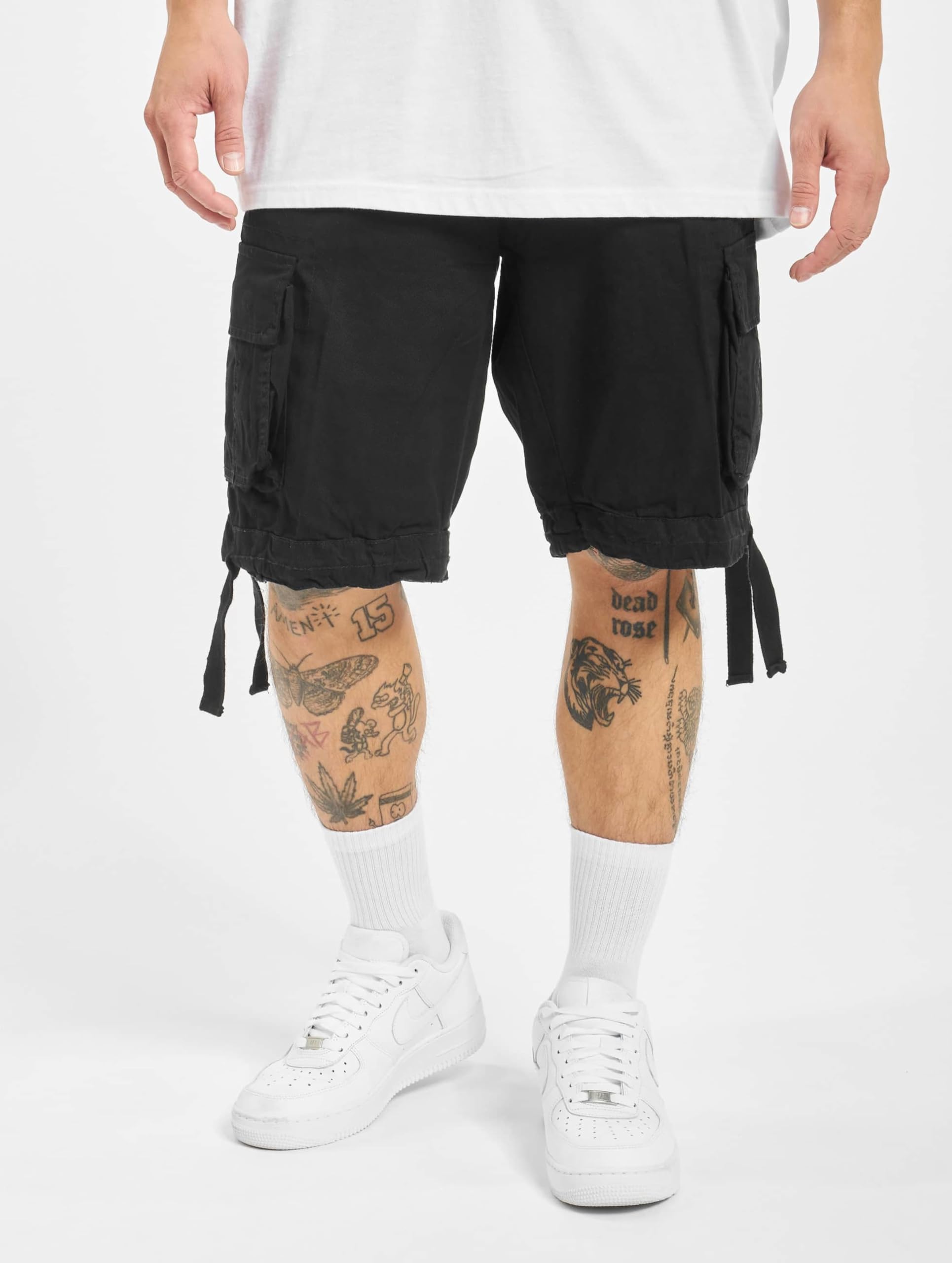 Urbandreamz Urbain Légende Vintage Shorts Bermudas Shorts Cargo avec UD Bandana S-7XL