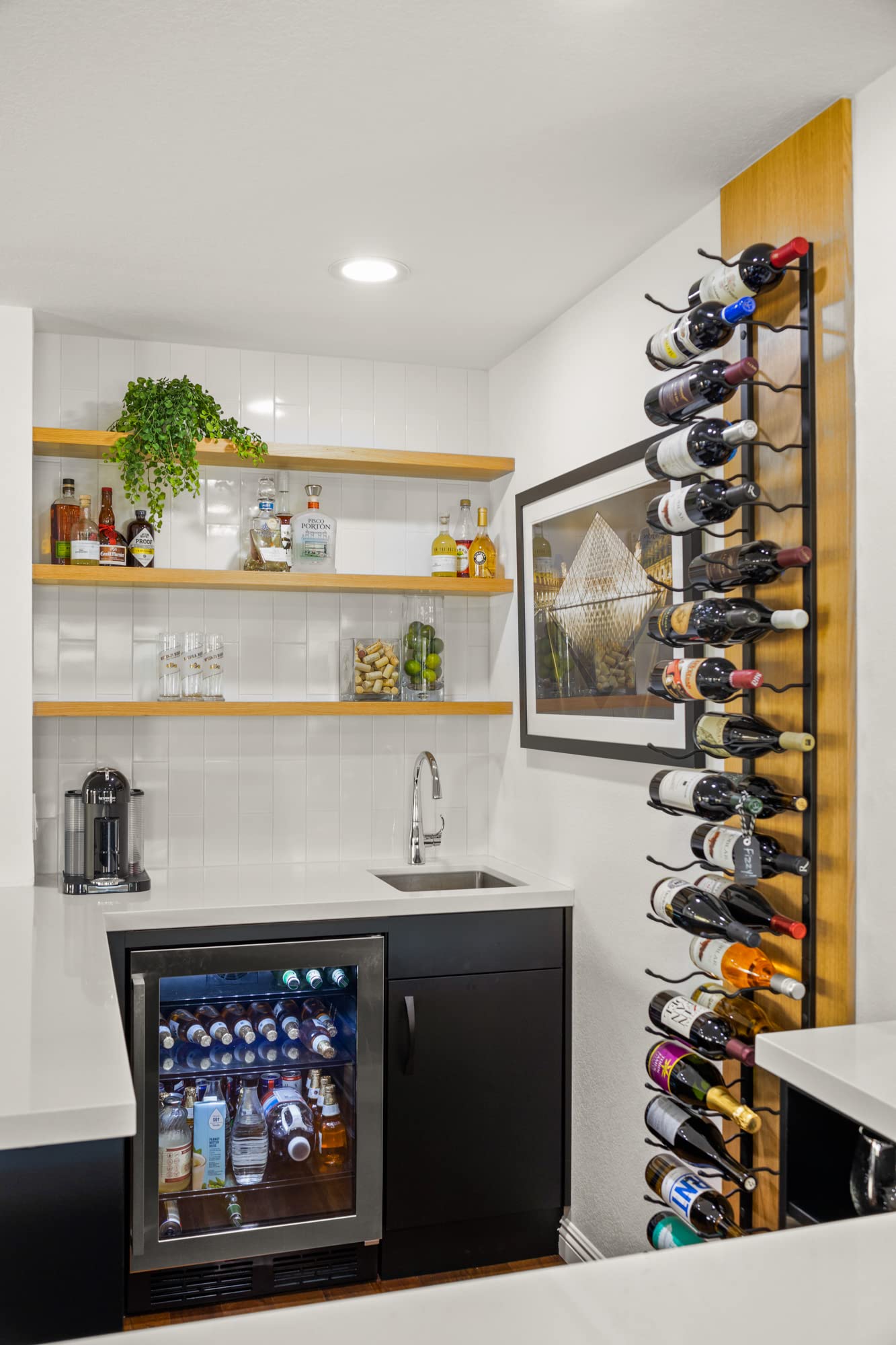 Premium Wine Cooler Refrigerator (42 Bottles Capacity Chrome Finish) on Fridge.com - View 4