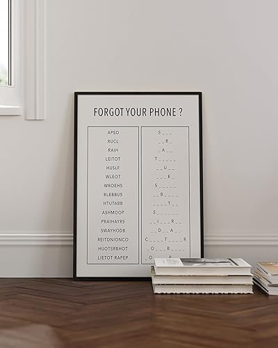 Miniatura 274 de HAUS AND HUES Decoración Divertida de Baño – Arte de Pared de Barba y Mullet, Letrero Humorístico de Baño, Impresión de Pared Divertida para Baño o