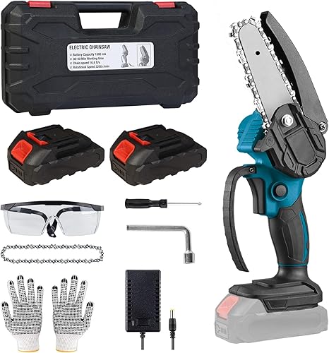 Torin ACP01B Mini motosierra inalámbrica de 4 pulgadas motosierra portátil eléctrica (alimentada por batería) para cortar madera, poda de jardín, disponible en Yaxa Colombia