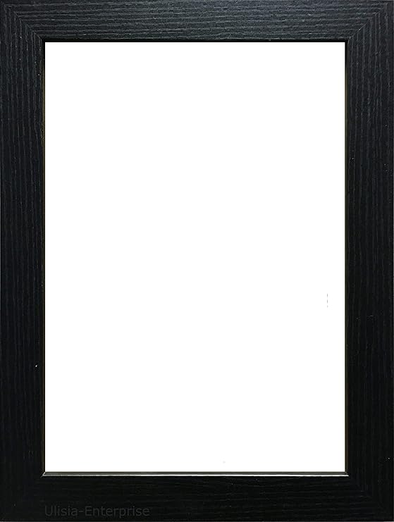 Black Photo Frame Picture Frame Poster Size Frame Wood Effect In