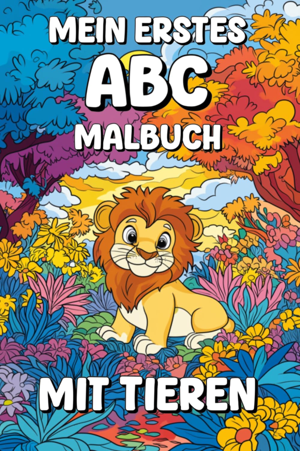 Mein erstes ABC Malbuch mit Tieren