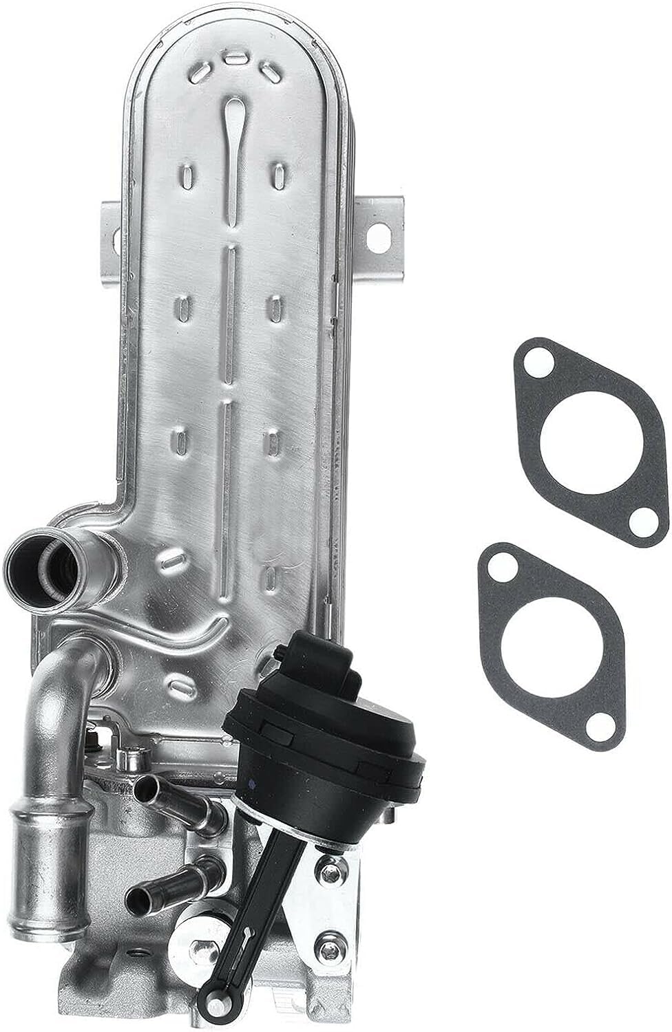 Enfriador EGR con juntas 03G131512L Compatible con Aud1 Se-at Sk0da V-W 2.0 TDI 03G131513J 03G131513D Recirculación de gases de escape de la válvula EGR