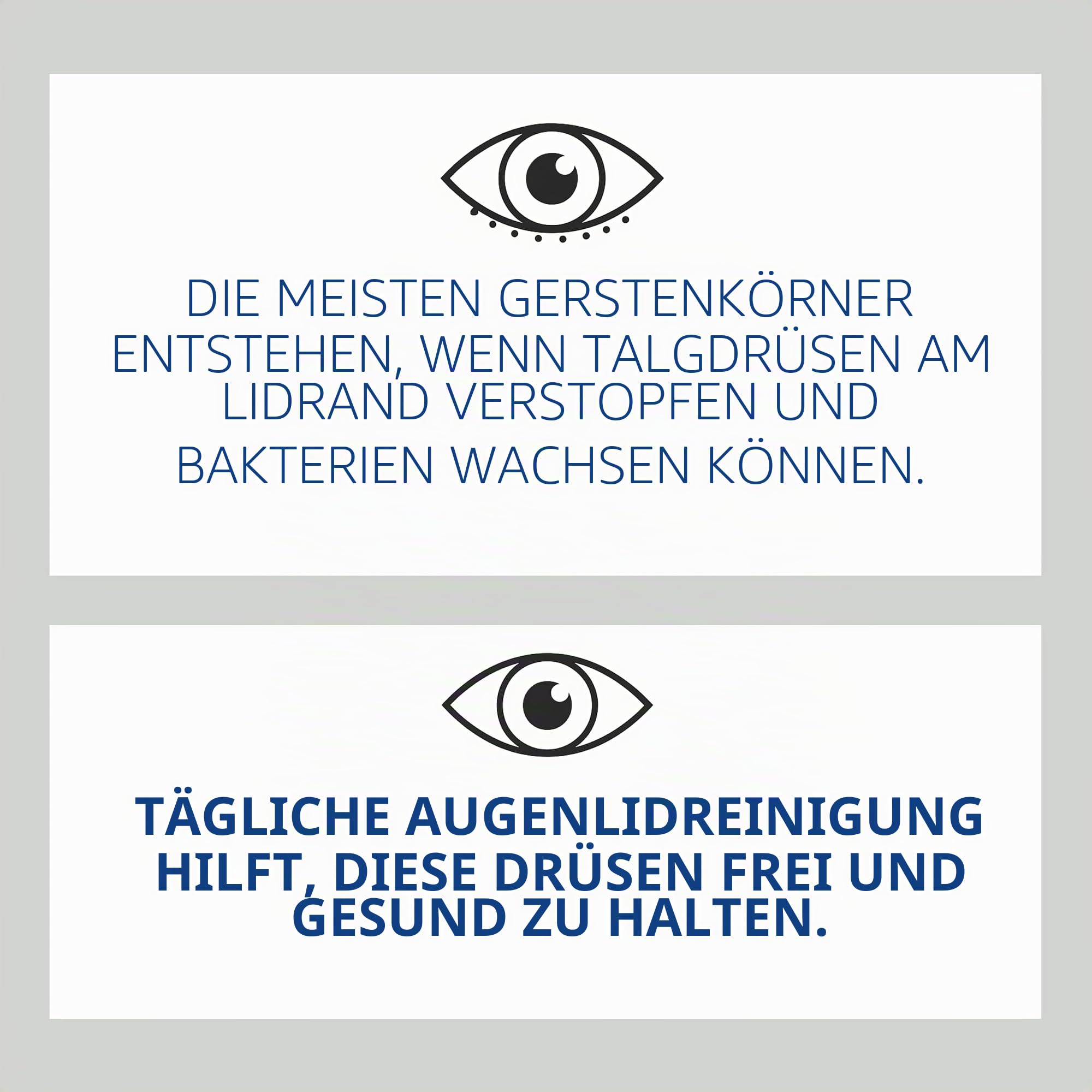 NOVEHA 60 Stück Augenlid- & Wimpernreinigungstücher mit Teebaumöl, Hyaluronsäure, Aloe Vera, Kamille & Grünem Tee – Sanfte Reinigungstücher