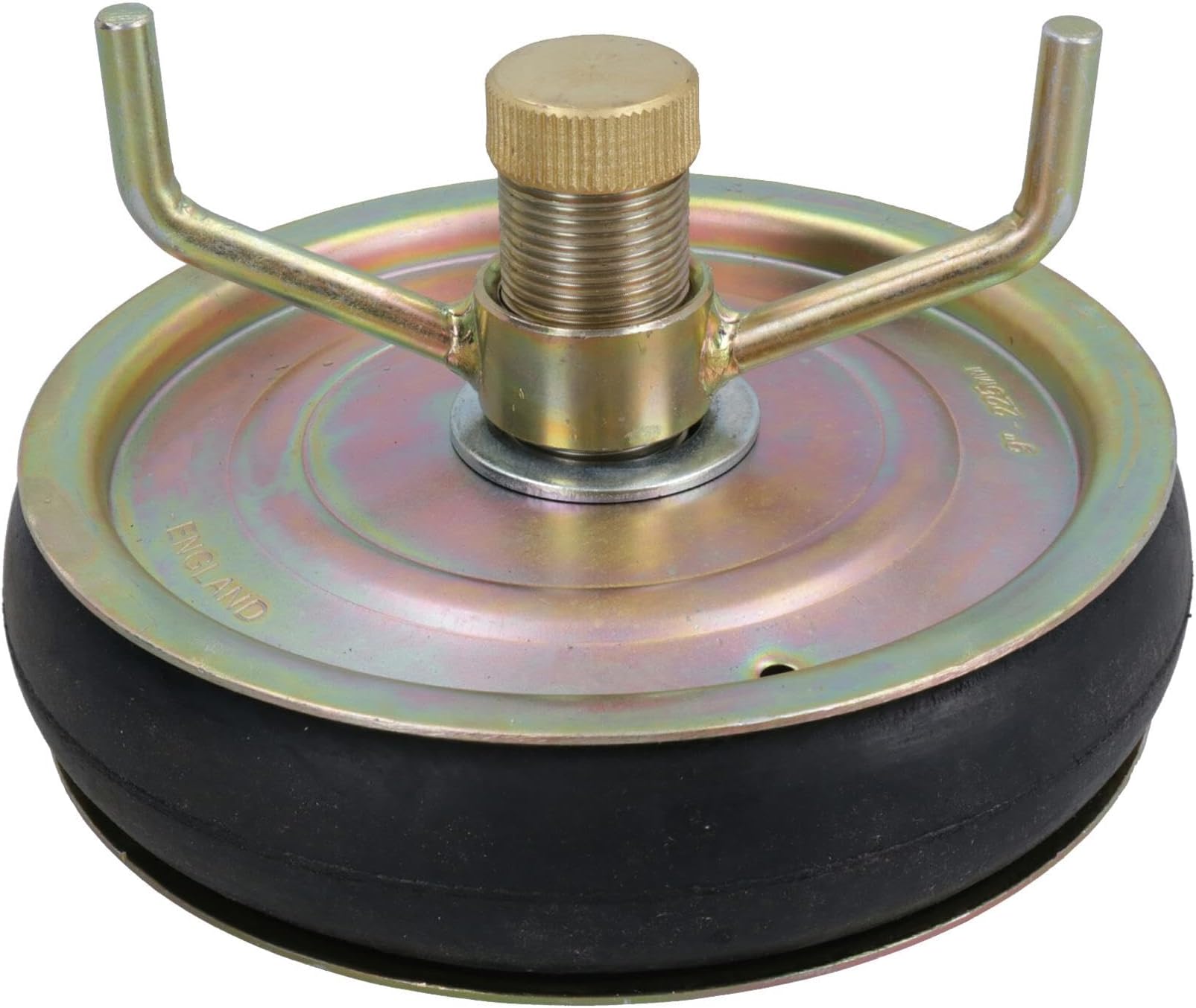 Steel Drain Test Pipe Bung/Plug 9" (225mm) Plumbing Stop Tube Blanking Cap